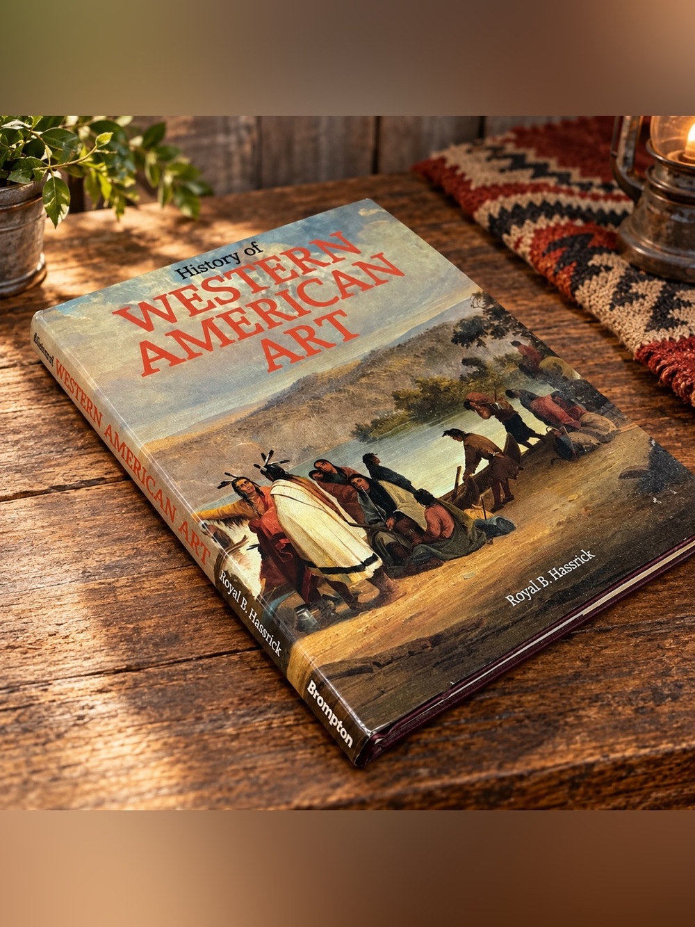 History of Western American Art Royal B Hassrick 1990 Hardcover Western Art Book